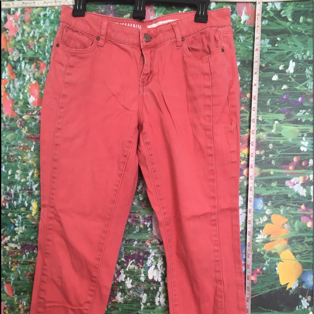 DKNY Cotton Pink Slim Fit 6 Pants